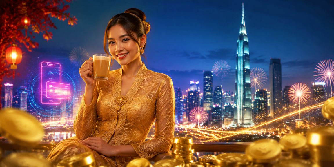 Hiburan kasino bergaya kebaya di Kuala Lumpur dengan suasana mewah