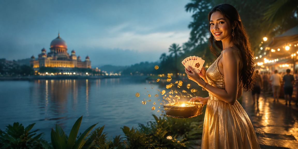 Permainan teen patti bergaya Melayu di Putrajaya dengan suasana hiburan